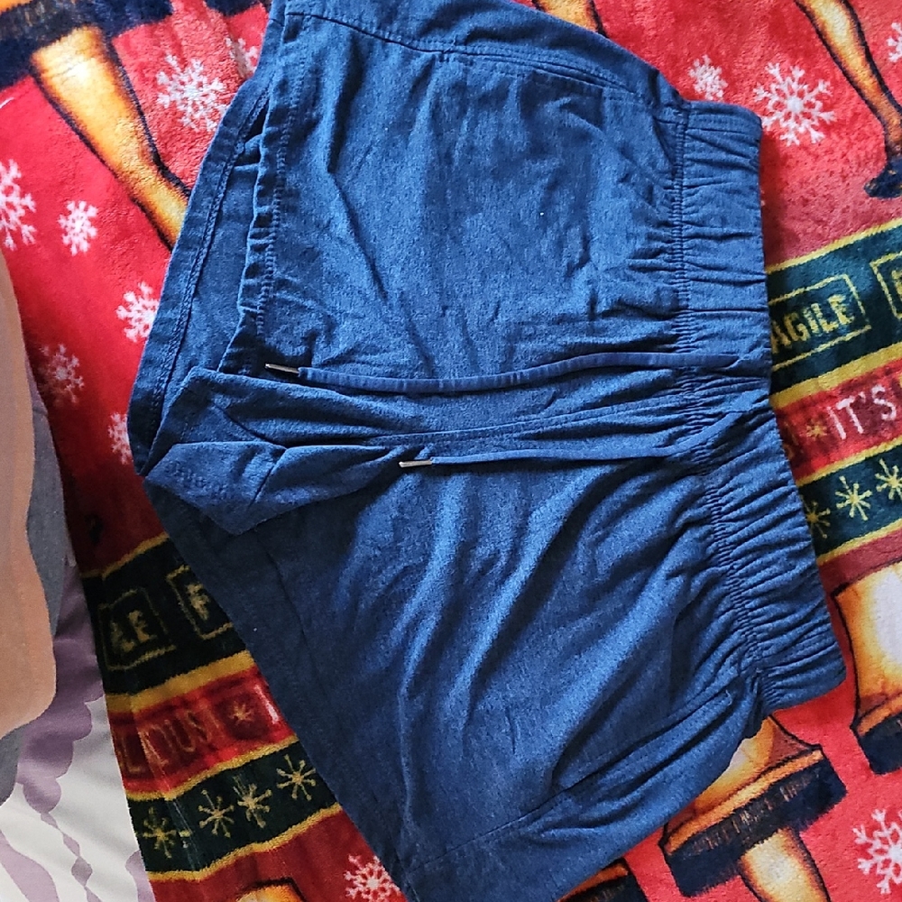 Athletic Works Navy Blue Athletic Shorts